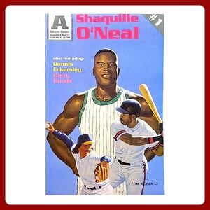 Athletic Comics Shaquille O'Neal #1 Orlando Magic 1993 Comic Book VTG